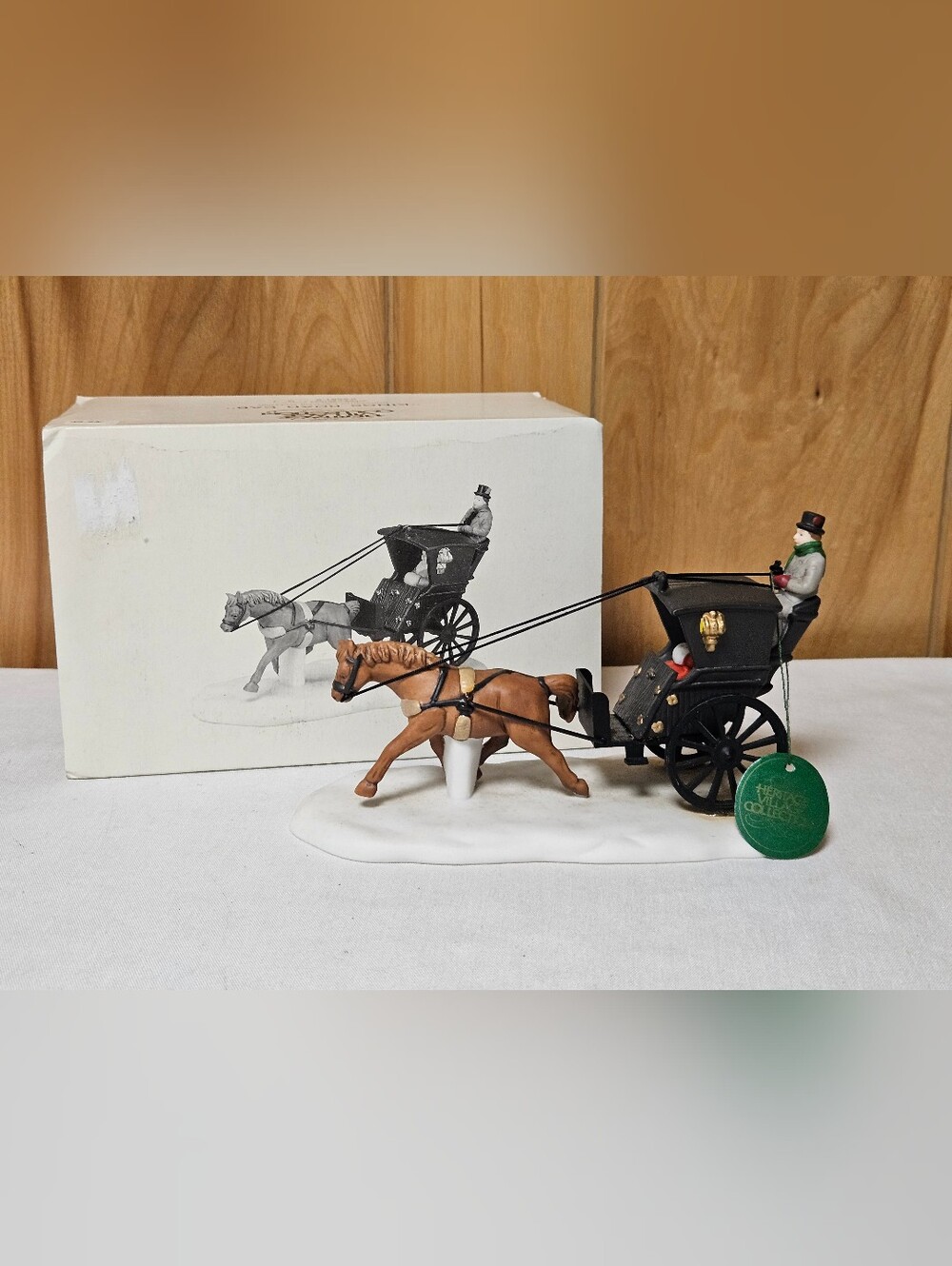 DEPT 56 Heritage Village KINGS ROAD CAB Collection RETIRED #5581-6 Original Box